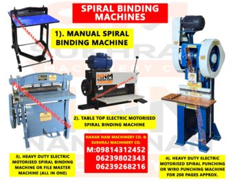 spiral bindind machines