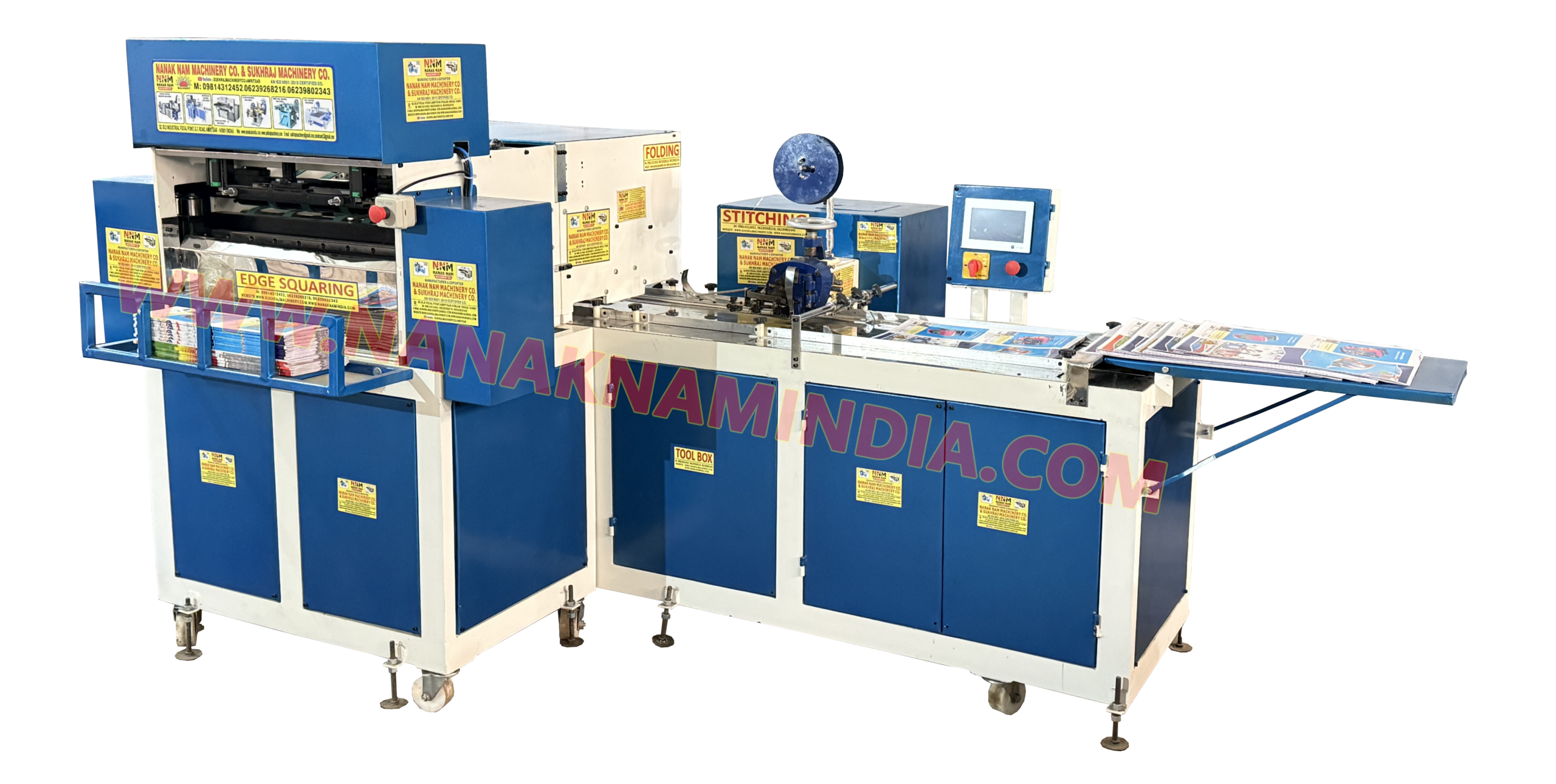 FULLY AUTOMATIC 3IN1 NOTEBOOK MAKING MACHINE