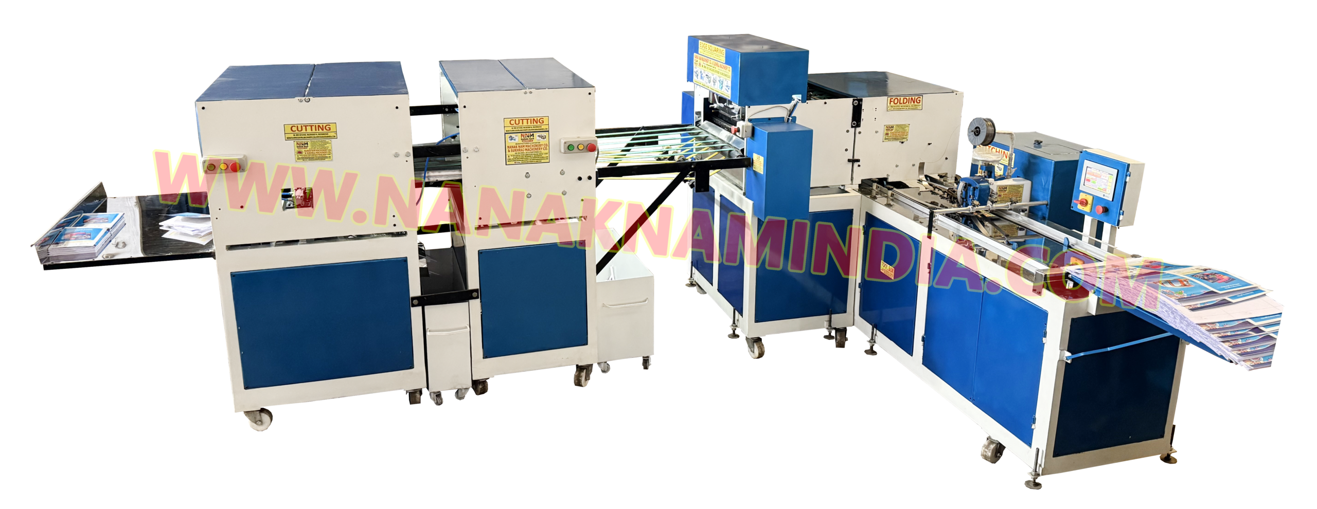 FULLY AUTOMATIC 4IN1 NOTEBOOK MAKING MACHINE