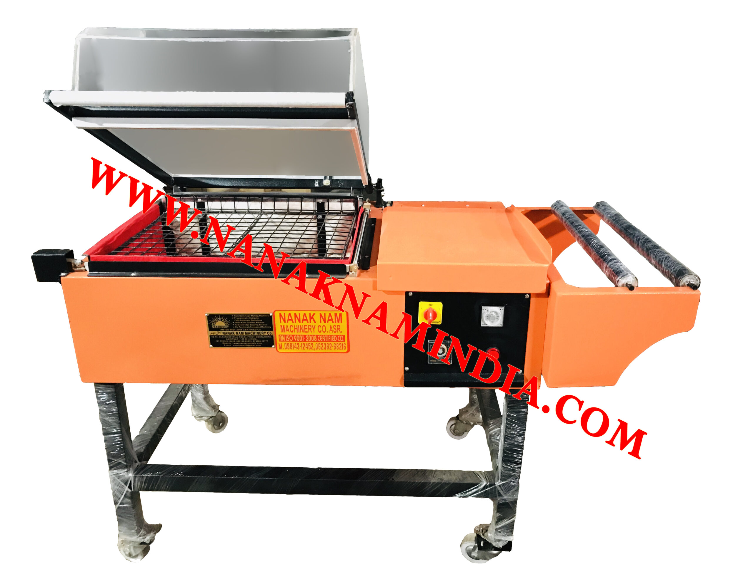 SHRINK PACKING MACHINE FOR PACKING NOTEBOOKS